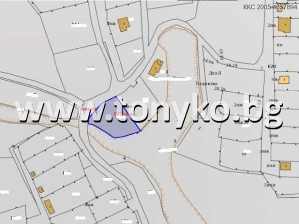 Парцел в Батак - 595 кв.м за 40 €/кв.м - Снимка #1