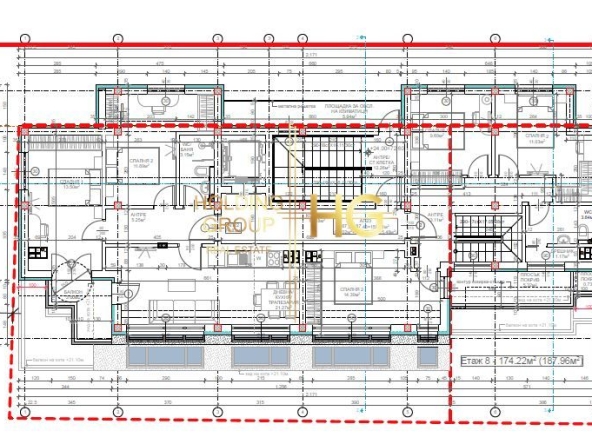 Многостаен апартамент в Варна, Чайка - 224 кв.м за 1867 €/кв.м - Снимка #1
