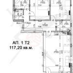 Тристаен апартамент в Варна, Гръцка махала - 136 кв.м за 1471 €/кв.м - Снимка #1