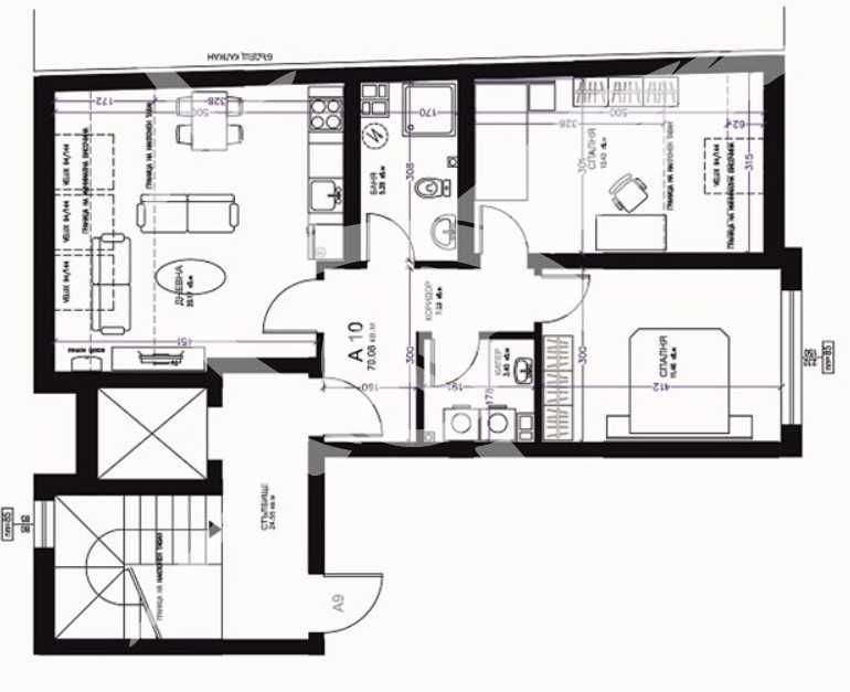 Тристаен апартамент в Пловдив, Център - 83 кв.м за 795 €/кв.м - Снимка #1
