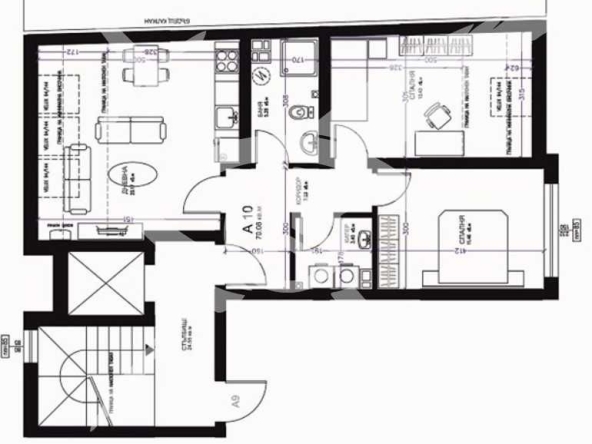 Тристаен апартамент в Пловдив, Център - 83 кв.м за 1559 €/кв.м - Снимка #1