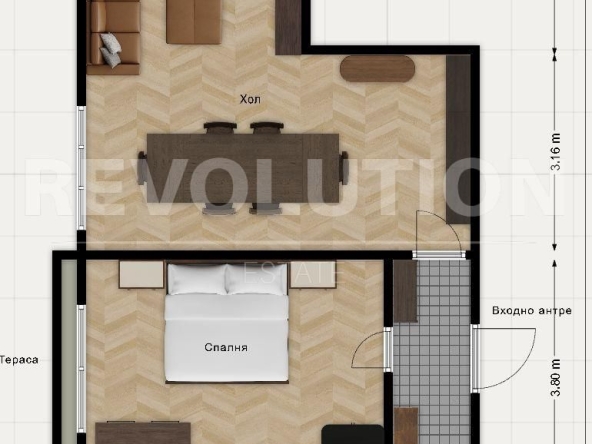 Тристаен апартамент в София, Яворов - 83 кв.м за 3735 €/кв.м - Снимка #1