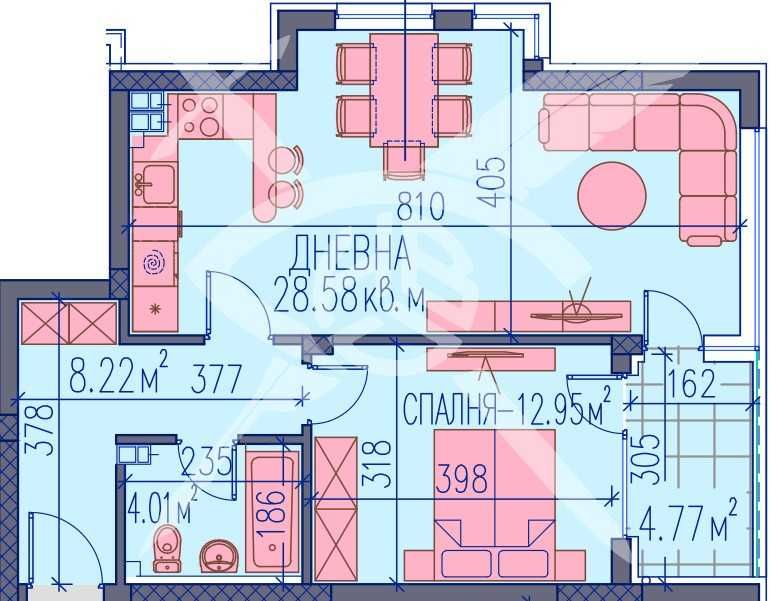 Двустаен апартамент в Пловдив, Изгрев - 85 кв.м за 619 €/кв.м - Снимка #1