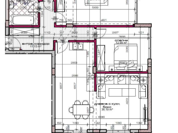 Тристаен апартамент в Варна, Възраждане 2 - 100 кв.м за 950 €/кв.м - Снимка #1