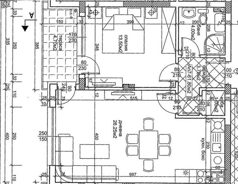 Двустаен апартамент в Асеновград - 69 кв.м за 801 €/кв.м - Снимка #1