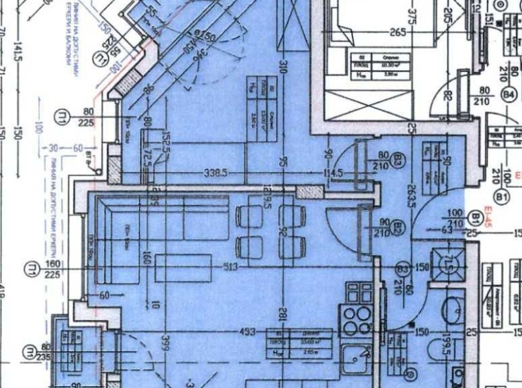 Двустаен апартамент в Пловдив, Съдийски - 68 кв.м за 1618 €/кв.м - Снимка #1