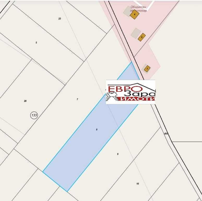 Парцел в Стара Загора, Кольо Ганчев - 4550 кв.м за 24 €/кв.м - Снимка #1