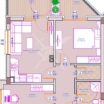 Тристаен апартамент в Бургас, Сарафово - 79 кв.м за 1274 €/кв.м - Снимка #1