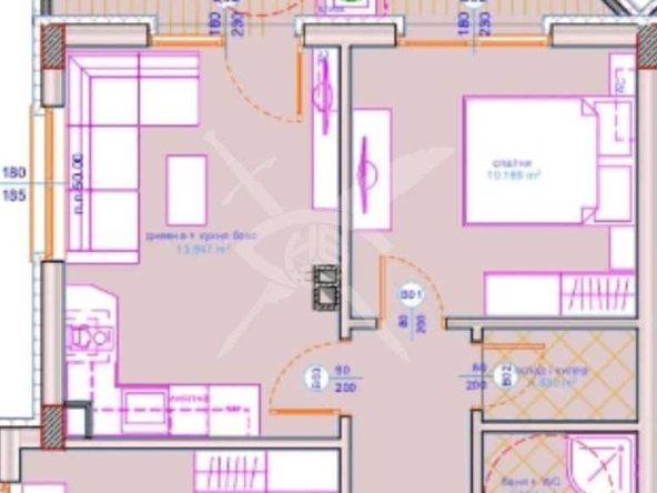 Тристаен апартамент в Бургас, Сарафово - 79 кв.м за 1274 €/кв.м - Снимка #1