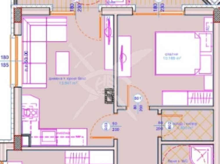 Тристаен апартамент в Бургас, Сарафово - 79 кв.м за 1274 €/кв.м - Снимка #1