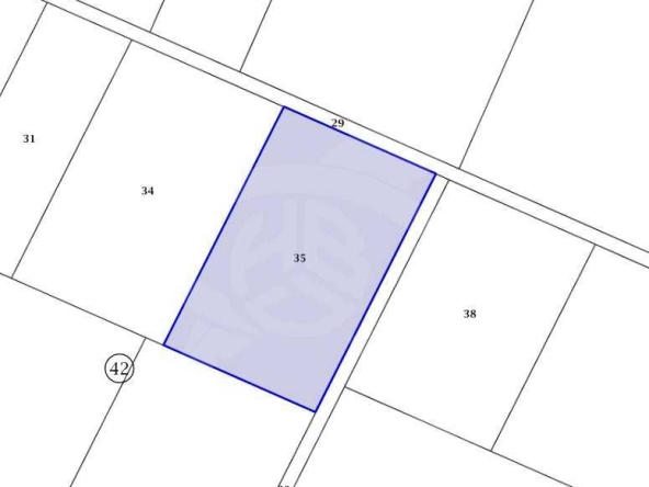 Парцел в с. Бенковски, Област Пловдив - 3599 кв.м за 10 €/кв.м - Снимка #1