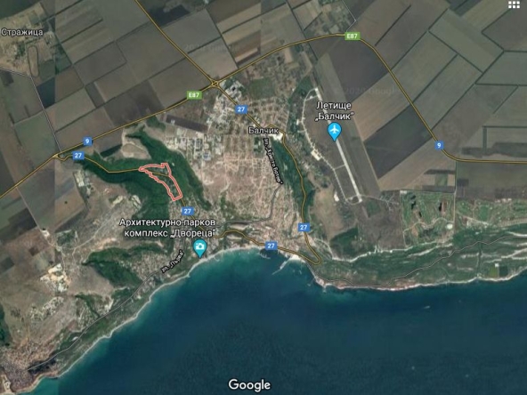 Парцел в Балчик - 958 кв.м за 32 €/кв.м - Снимка #1