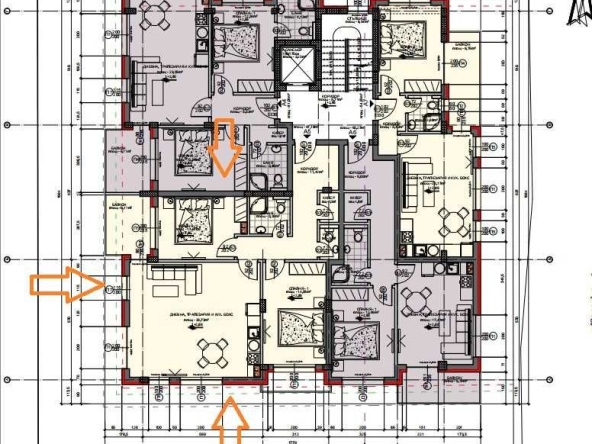 Тристаен апартамент в Хасково, Овчарски - 121 кв.м за 614 €/кв.м - Снимка #1
