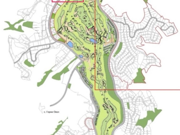 Парцел в с. Горни Окол, Област София-област - 1586 кв.м за 77 €/кв.м - Снимка #1