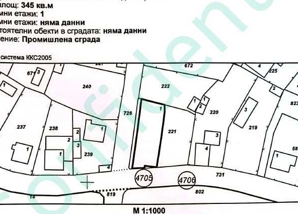 Промишлена сграда в с. Житен, Област София-град - 345 кв.м за 850 €/кв.м - Снимка #1