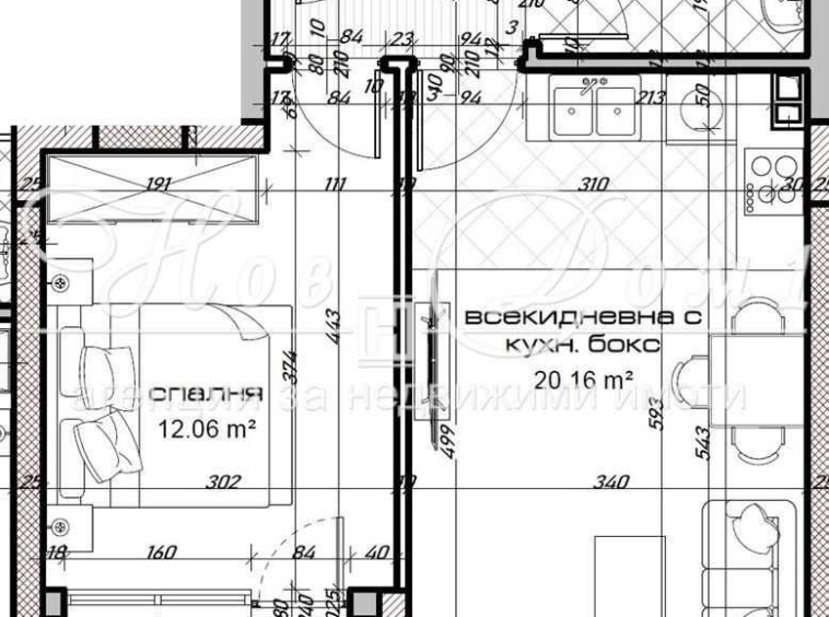 Двустаен апартамент в Варна, Кайсиева градина - 64 кв.м за 1719 €/кв.м - Снимка #1