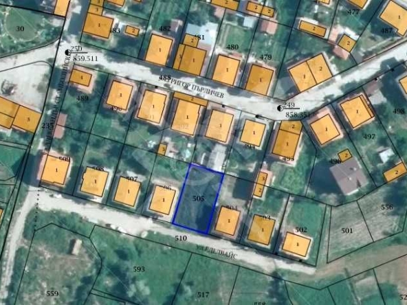 Парцел в Добринище - 464 кв.м за 49 €/кв.м - Снимка #1