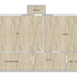 Двустаен апартамент в София, Люлин 6 - 42 кв.м за 1786 €/кв.м - Снимка #1