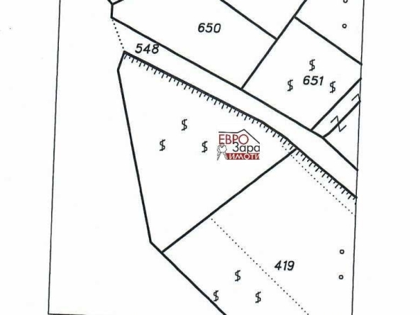 Парцел в с. Малка Верея, Област Стара Загора - 1000 кв.м за 20 €/кв.м - Снимка #1