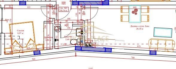 Двустаен апартамент в Варна, Погреби - 76 кв.м за 1664 €/кв.м - Снимка #1