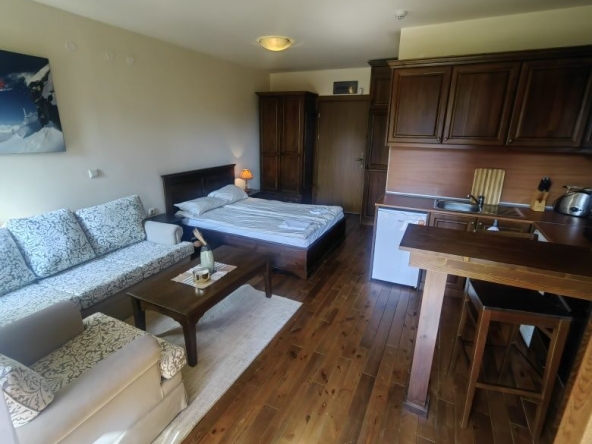 Дава се под наем Едностаен апартамент в Разлог - 43 кв.м за 382.5 € - Снимка #1