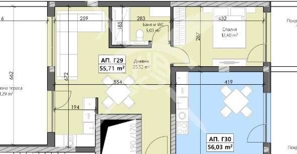 Двустаен апартамент в Пловдив, Кършияка - 113 кв.м за 499 €/кв.м - Снимка #1
