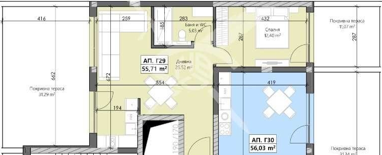 Двустаен апартамент в Пловдив, Кършияка - 113 кв.м за 499 €/кв.м - Снимка #1
