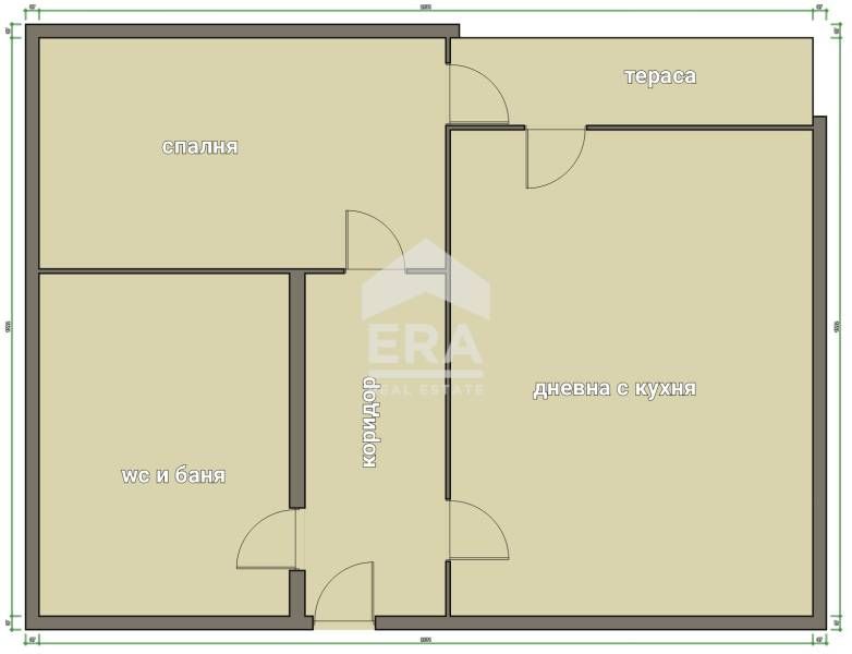 Двустаен апартамент в Варна, Младост 2 - 44 кв.м за 2612 €/кв.м - Снимка #1