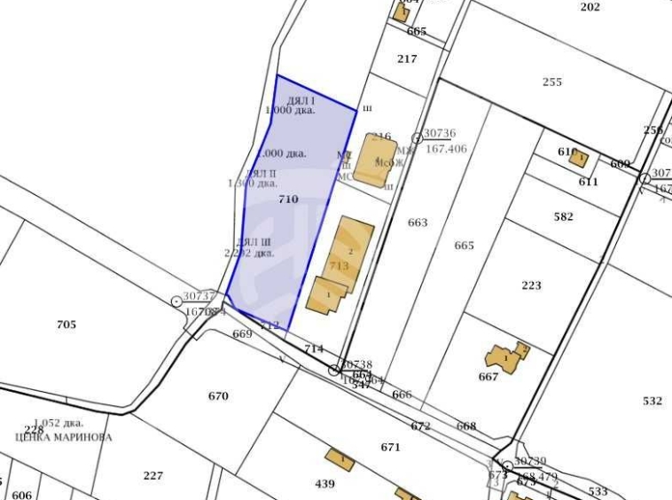 Земеделски имот в Пловдив, Коматево -  кв.м за 10124 €/дка - Снимка #1