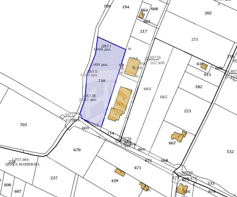 Земеделски имот в Пловдив, Коматево -  кв.м за 10124 €/дка - Снимка #1