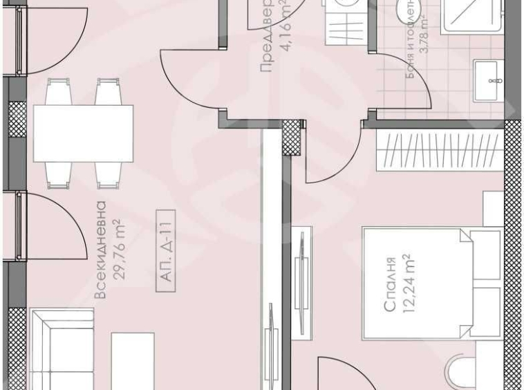 Двустаен апартамент в Пловдив, Остромила - 75 кв.м за 1081 €/кв.м - Снимка #1