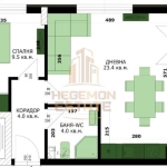 Двустаен апартамент в Варна, Кайсиева градина - 60 кв.м за 1267 €/кв.м - Снимка #1