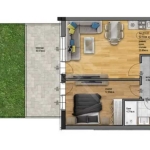 Двустаен апартамент в Пловдив, Остромила - 62 кв.м за 936 €/кв.м - Снимка #1