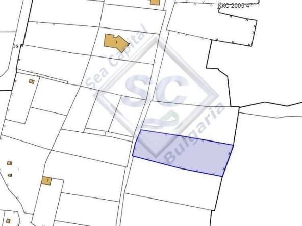 Парцел в с. Звездица, Област Варна - 1600 кв.м за 51 €/кв.м - Снимка #1