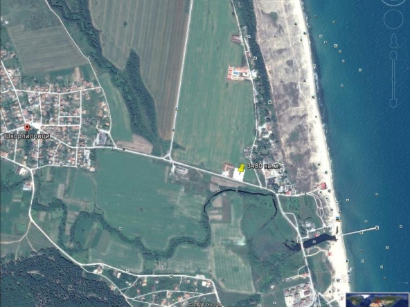 Парцел в с. Шкорпиловци, Област Варна - 3500 кв.м за 72 €/кв.м - Снимка #1