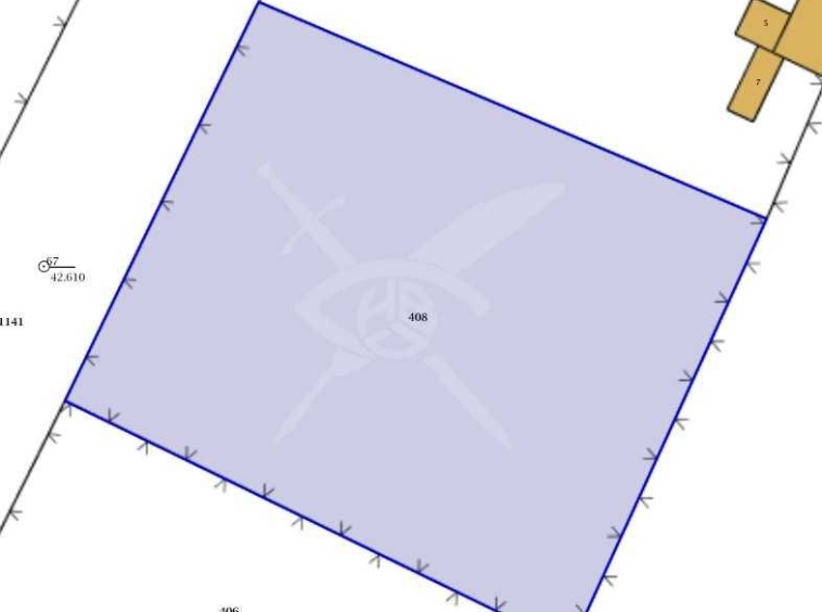 Парцел в с. Дебелт, Област Бургас - 1295 кв.м за 5 €/кв.м - Снимка #1