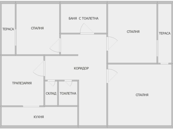 Тристаен апартамент в София, Света Троица - 120 кв.м за 1542 €/кв.м - Снимка #1