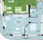 Двустаен апартамент в Бургас, Меден рудник - зона А - 77 кв.м за 877 €/кв.м - Снимка #1