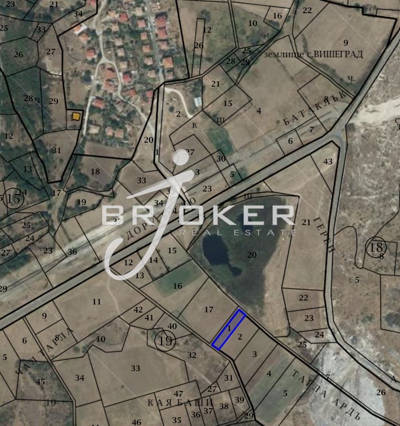 Парцел в с. Вишеград, Област Кърджали - 900 кв.м за 4 €/кв.м - Снимка #1