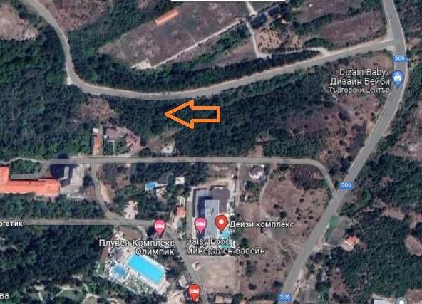 Парцел в с. Минерални бани, Област Хасково - 617 кв.м за 37 €/кв.м - Снимка #1