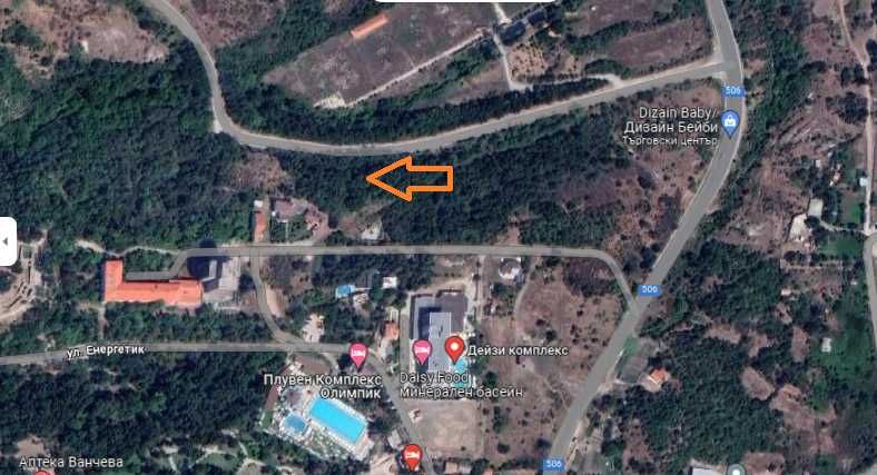 Парцел в с. Минерални бани, Област Хасково - 617 кв.м за 37 €/кв.м - Снимка #1