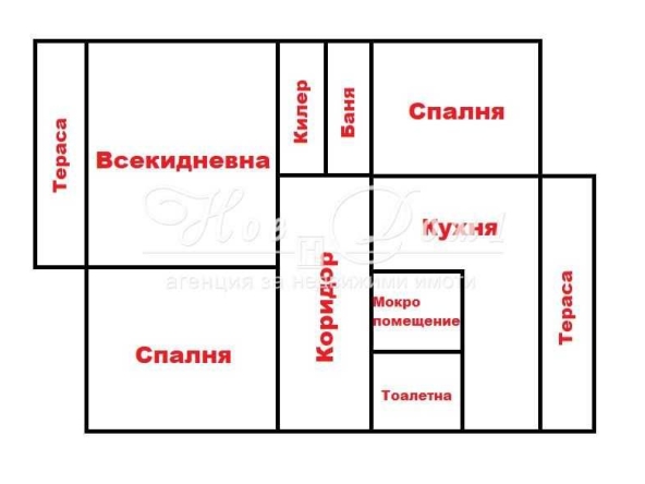 Четиристаен апартамент в Варна, Владислав Варненчик - 91 кв.м за 1055 €/кв.м - Снимка #1