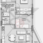 Тристаен апартамент в София, Хладилника - 107 кв.м за 2159 €/кв.м - Снимка #1