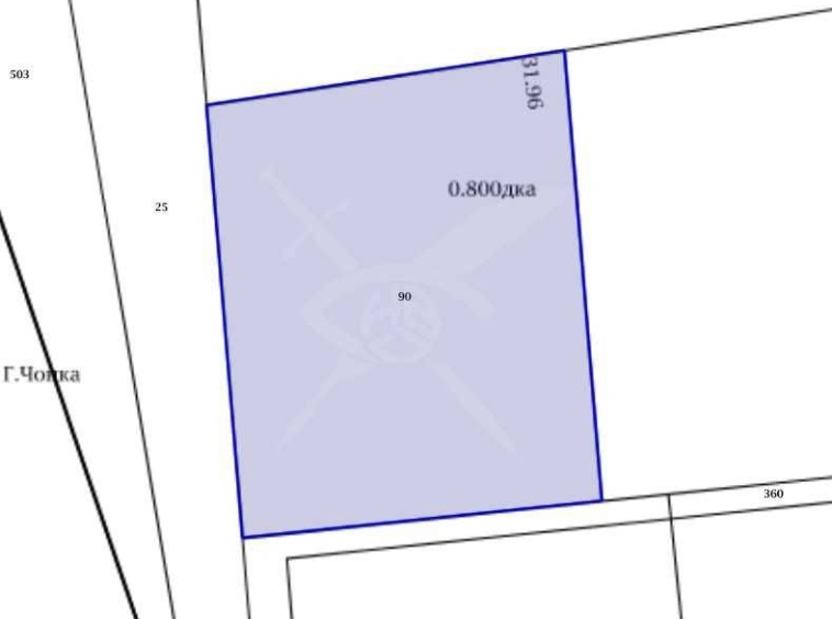 Парцел в с. Гълъбово, Област Пловдив - 800 кв.м за 26 €/кв.м - Снимка #1