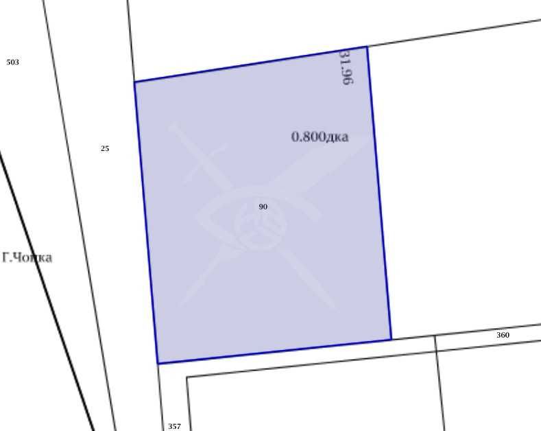 Парцел в с. Гълъбово, Област Пловдив - 800 кв.м за 26 €/кв.м - Снимка #1