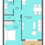 Двустаен апартамент в Велинград - 72 кв.м за 403 €/кв.м - Снимка #1