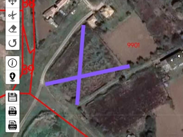 Парцел в Добрич, Рилци - 2300 кв.м за 3 €/кв.м - Снимка #1