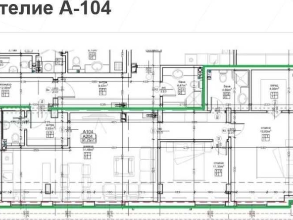 Тристаен апартамент в София, Малинова долина - 107 кв.м за 1607 €/кв.м - Снимка #1