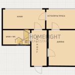 Двустаен апартамент в София, Дружба 2 - 47 кв.м за 1324 €/кв.м - Снимка #1