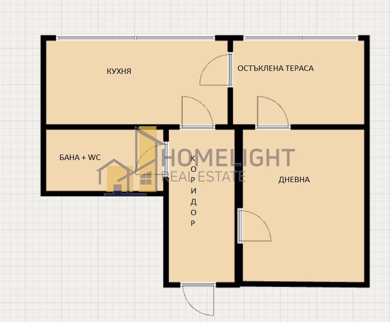 Двустаен апартамент в София, Дружба 2 - 47 кв.м за 1324 €/кв.м - Снимка #1